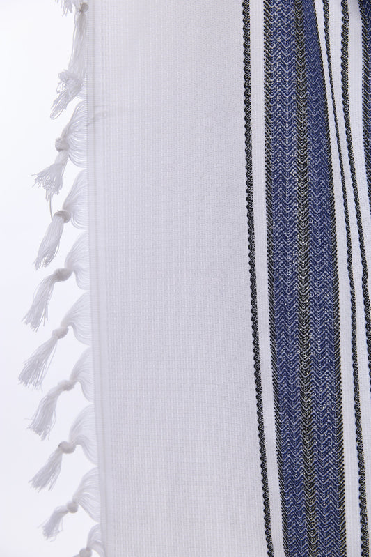 Hallelujah Tallit – Royal Blue – Judaica Prime