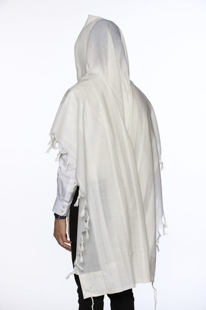 Wool Non- Slip Talet White