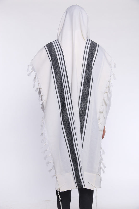 Hallelujah Tallit – Black – Judaica Prime
