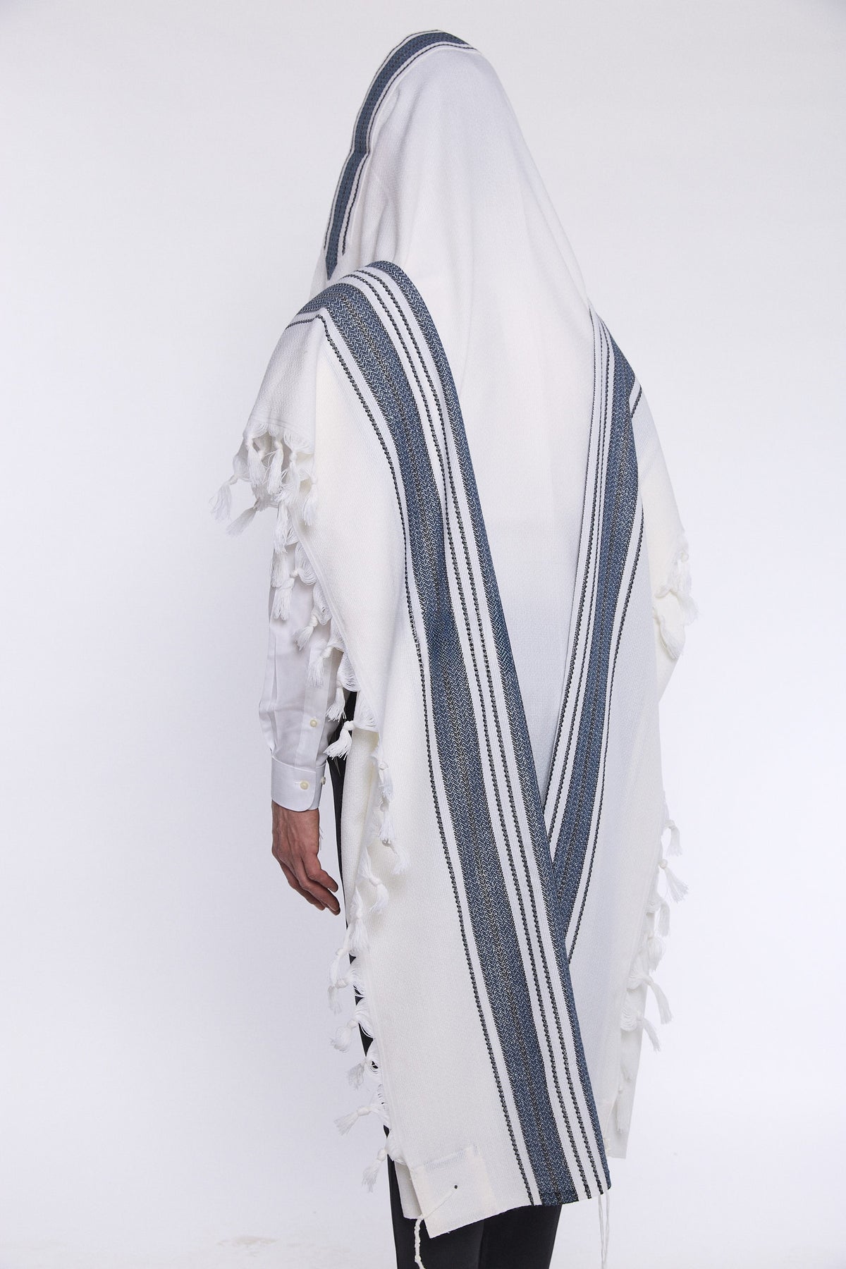 Hallelujah Tallit – Black Blue – Judaica Prime