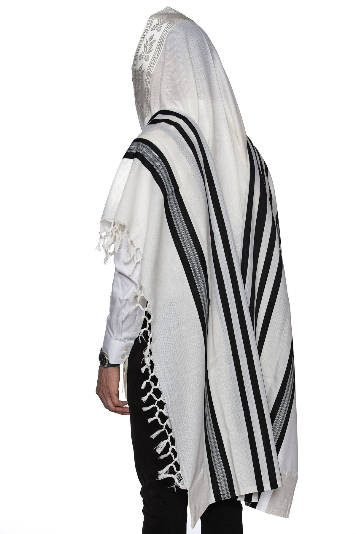 Musaf Tallit – Black – Judaica Prime