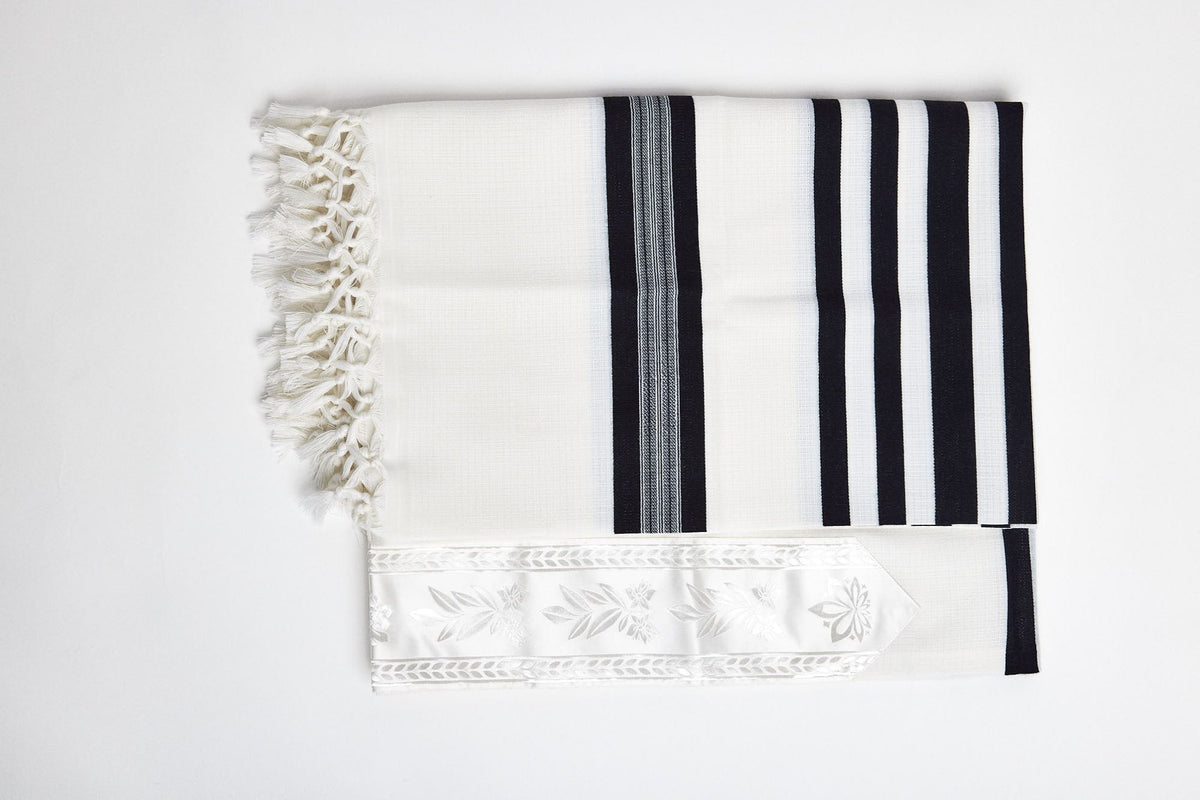 Musaf Tallit – Black – Judaica Prime