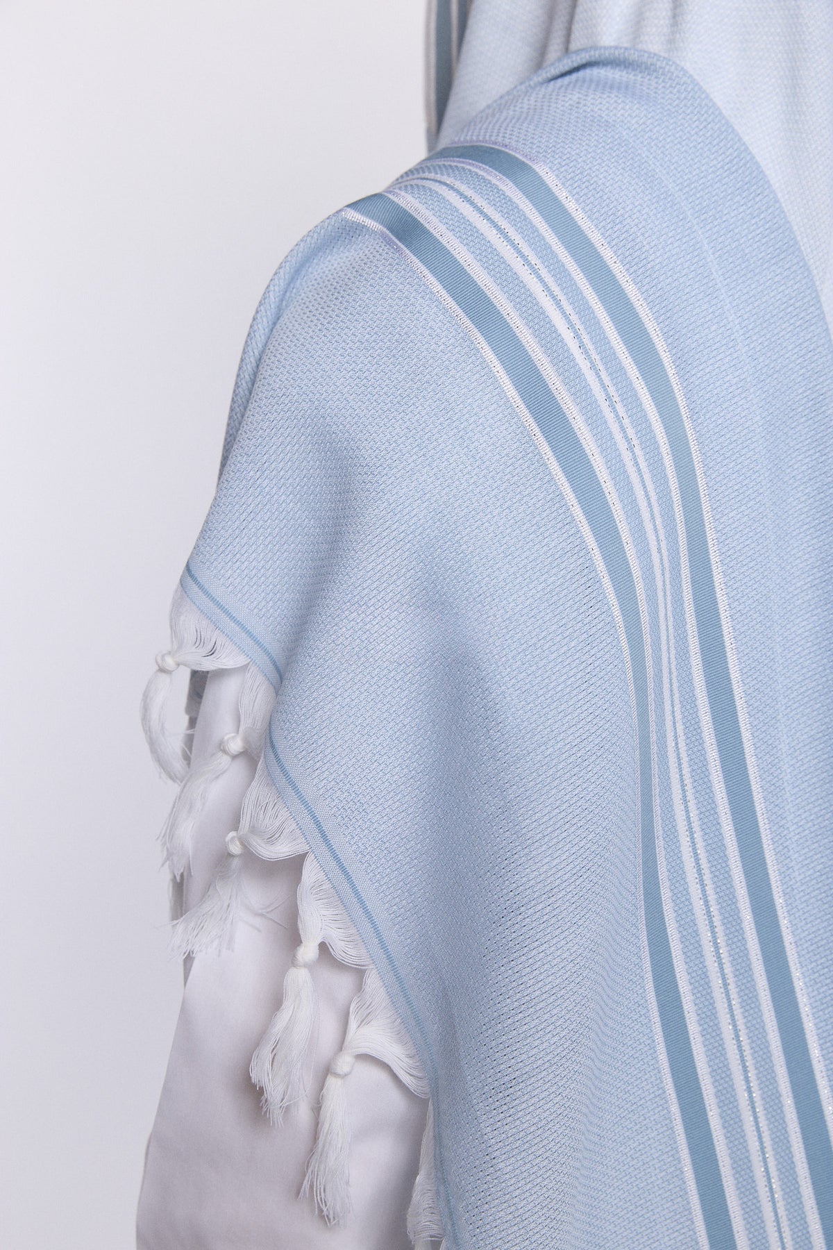 Shir Tallit – Sky Blue – Judaica Prime